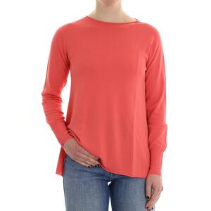 MAGLIA CON SPACCHI CORALLO